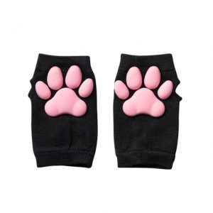 1Pair UV Sun Protection Stretchy Cute Cat Claw Fingerless Sleeves Tattoo Cover Up Outdoor Sports Arm 8.jpg 640x640 8 - Cat Paw Gloves