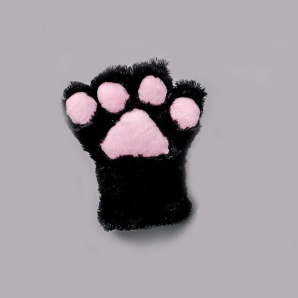 New Girls Plush Cat Claw Gloves Cute For Anime Cosplay Show Sweet Women Bear Claw - Cat Paw Gloves